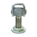 Zawias regulowany do furtki bram 16mm