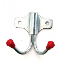 Wieszak podw&oacute;jny metalowy