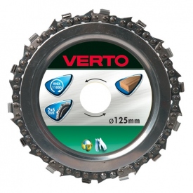 Tarcza łańcuchowa do szlifierki VERTO 125mm 61h197