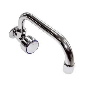 Kran czerpalny ścienny z wylewką U 1/2" INVENA