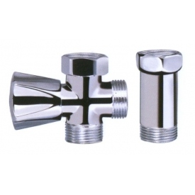 Zaw&oacute;r grzybkowy odcinający 1/2x3/4" do pralki z przedłużką baterii INVENA