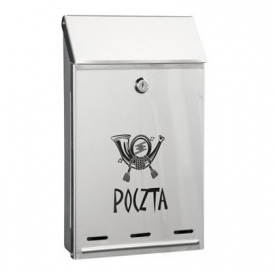 Skrzynka na listy nierdzewna A4