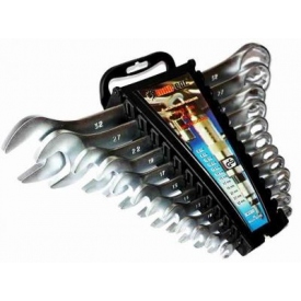 Klucze płasko-oczkowe MAR-POL 12 szt.