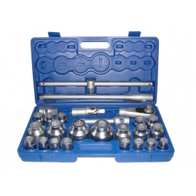 Klucze nasadowe 3/4" 1" MAR-POL komplet 26szt.