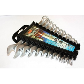 Klucze płasko-oczkowe MAR-POL komplet 12szt.