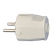 Wtyczka sieciowa typu niemieckiego 16A/250V biała