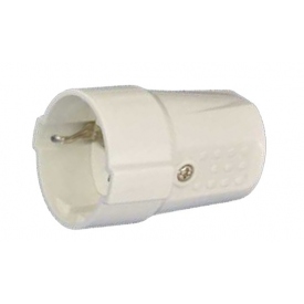 Gniazdo typu niemieckiego 16A/250V białe